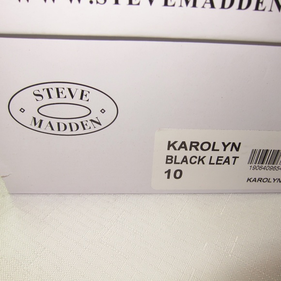 Steve Madden Leather Flat Sandals - 10 - Picture 8 of 8